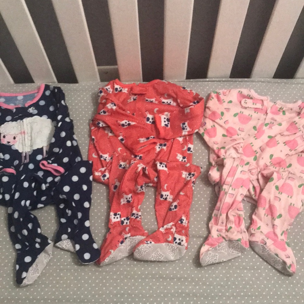 3 item PJ with footies